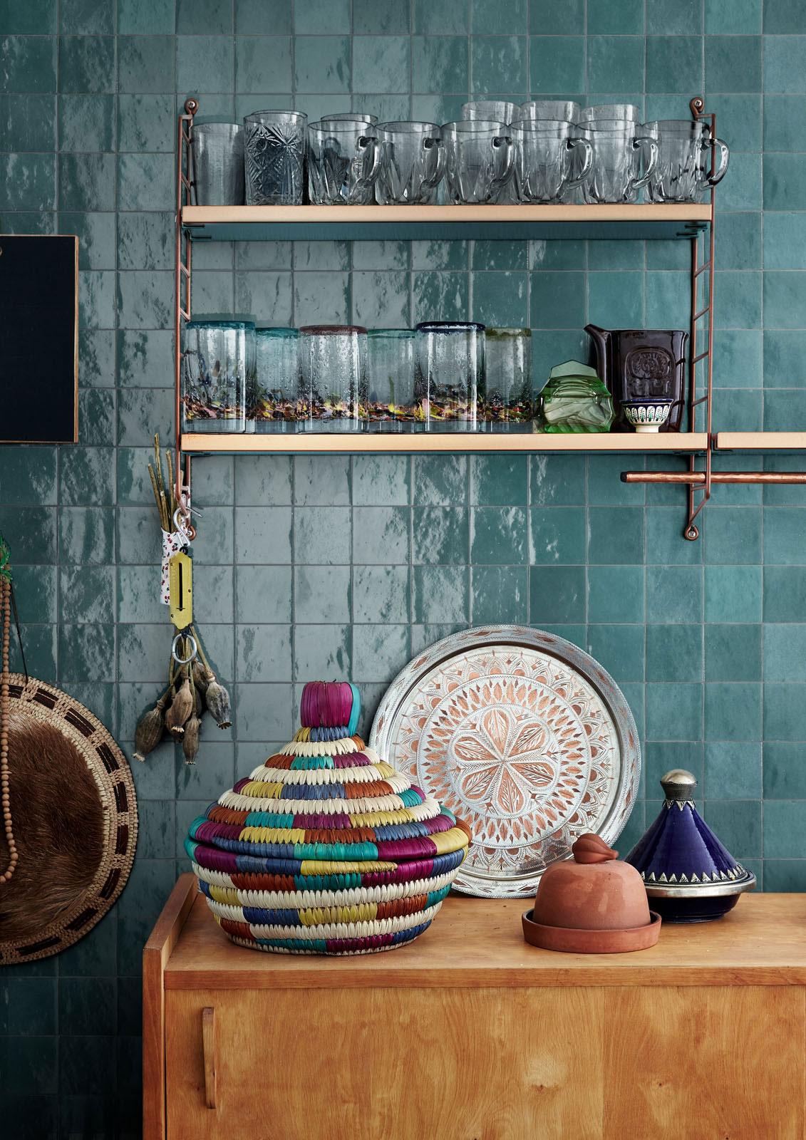 Glazed tiles